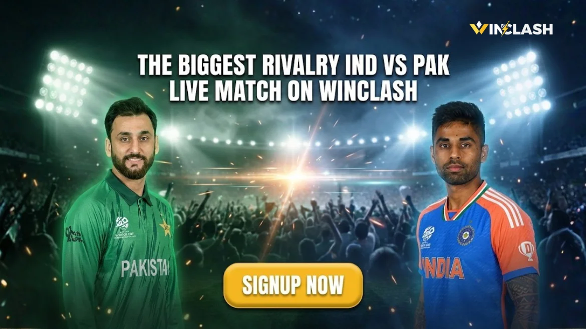 The Biggest Rivalry INDIA vs PAKISTAN Match on Winclash