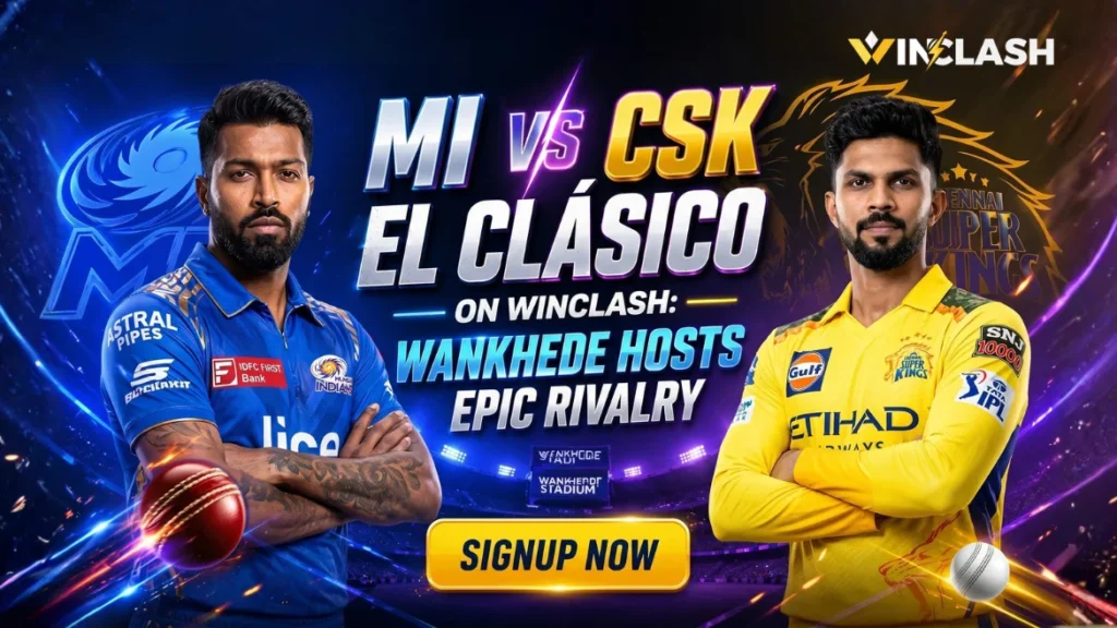 MI vs CSK El Clásico on Winclash Wankhede Hosts Epic Rivalry