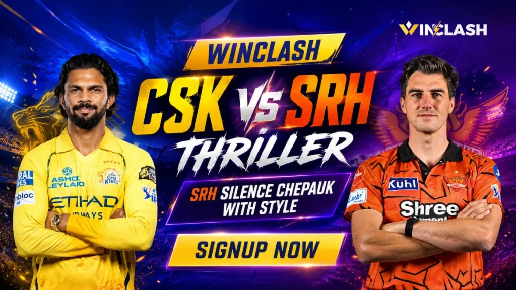 Winclash CSK vs SRH Thriller: SRH Silence Chepauk With Style