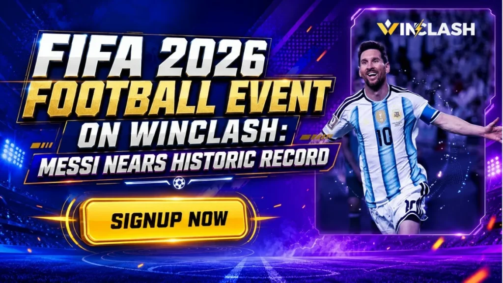 FIFA 2026 Football Event on Winclash Messi Nears Historic Record