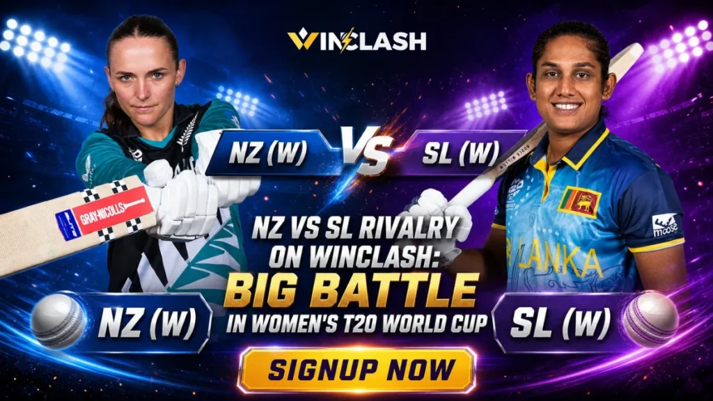 NZ vs SL Rivalry on Winclash Big Battle in Women's T20 World Cup