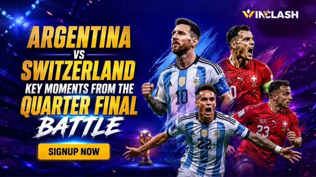Argentina vs Switzerland: Key Moments from the Quarter Final Battle