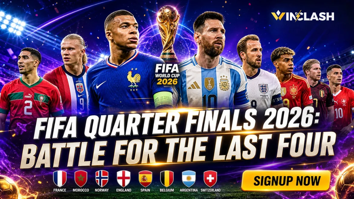 Read more about the article FIFA Quarter Finals 2026: Battle for the Last Four