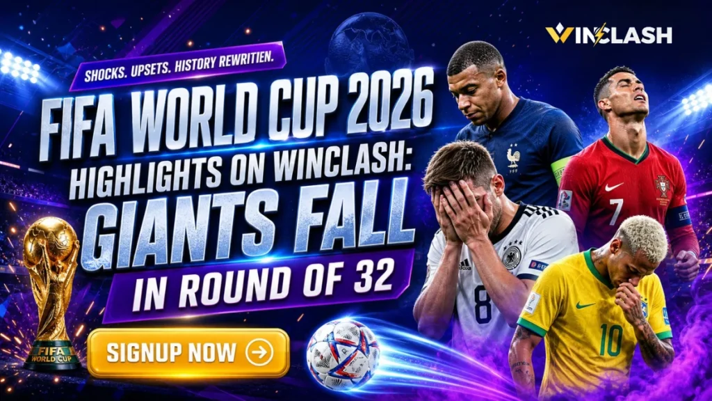 FIFA World Cup 2026 highlights on Winclash: Giants Fall in Round of 32