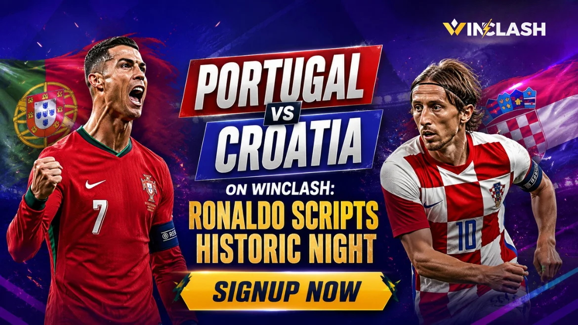 Read more about the article Portugal vs Croatia on Winclash: Ronaldo Scripts Historic Night