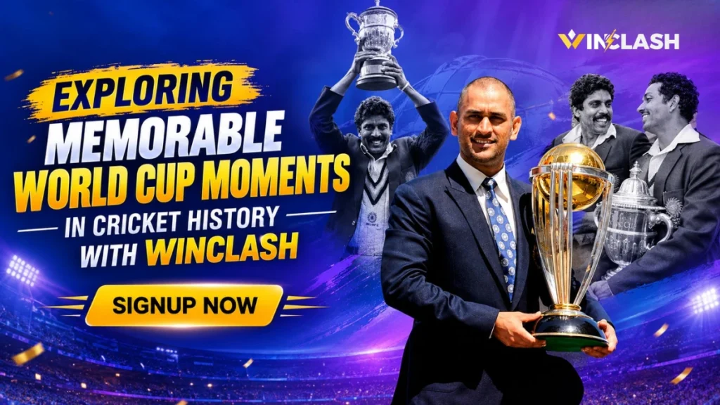 Exploring Memorable World Cup Moments in Cricket History with WinClash