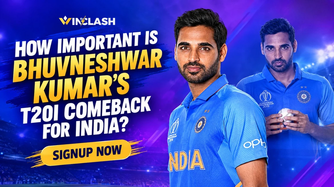 Read more about the article How Important Is Bhuvneshwar Kumar’s T20I Comeback for India?