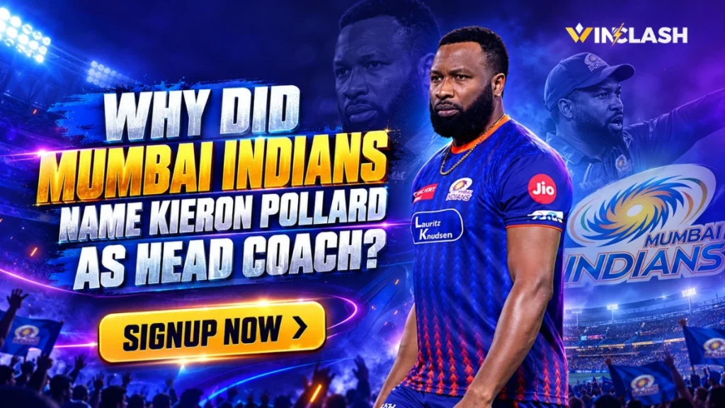 Why Did Mumbai Indians Name Kieron Pollard as Head Coach